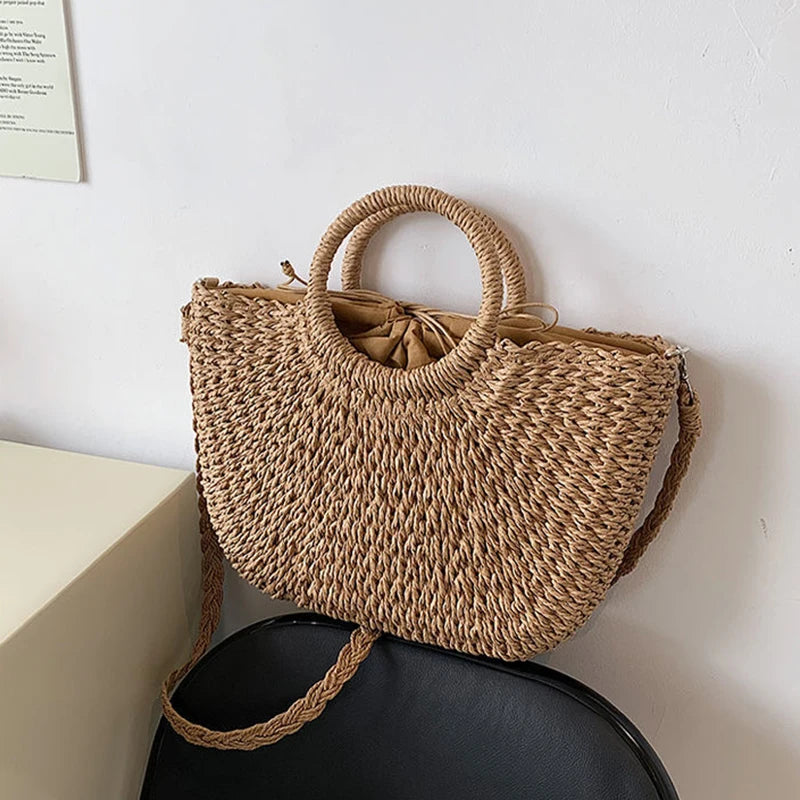 Straw Woven Handbag